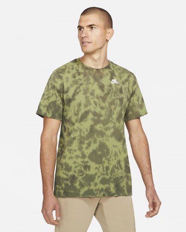 Tie Dye Golf T-Shirt Green Sport