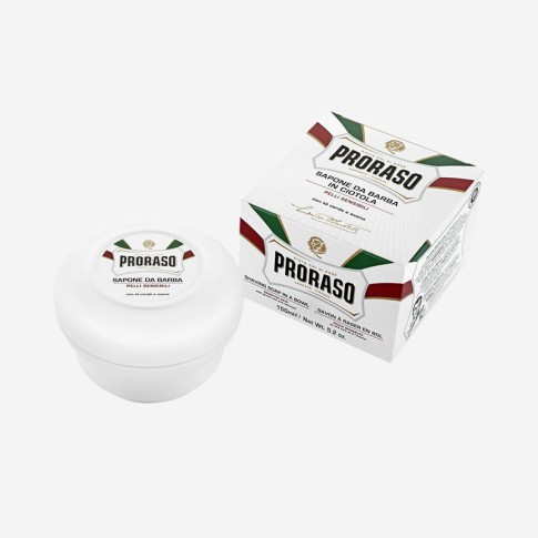 Proraso White Shaving Soap in a Bowl 150ml