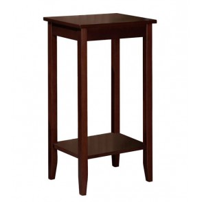 Dorel Home Products coffee brown Tall End Table