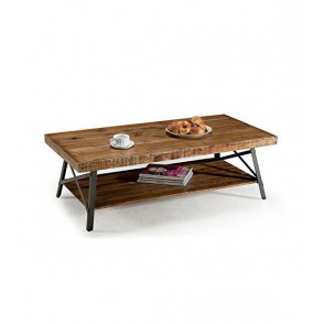 Winsome Wood Round Table with Drawer and Shelf