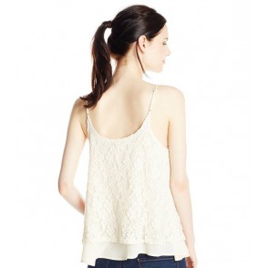 DKNY Jeans Women's Printed Lace Tank