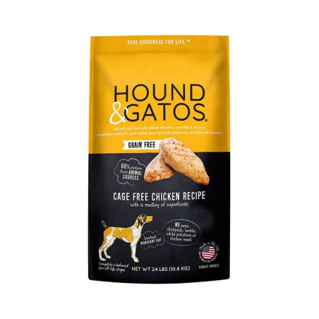 Hound & Gatos Ancient Grain Grass Fed Lamb Recipe Dry