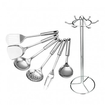 Full set of Stainless steel household cookware for kitchen