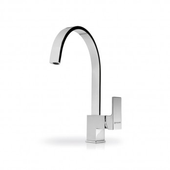 Faucet for kitchen sink with luxurious black design