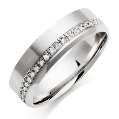 Asset Jewels Silver Real Diamond Ring
