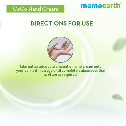 MamaEarth CoCo Hand Cream for Rich Moisturization  (50 ml)