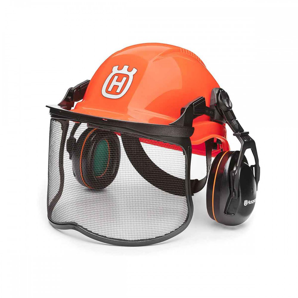 Vented Hard Hat with Light