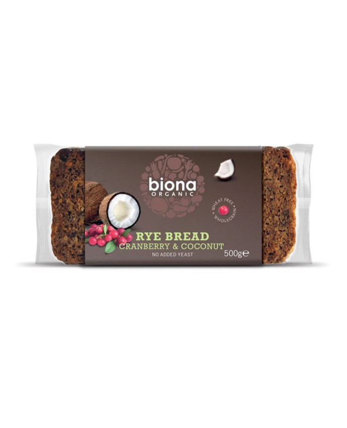 Organic Rye/Pumpkin Seed Bread WF Biona 500g