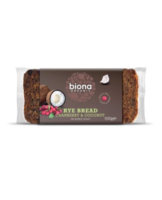 Organic Rye/Pumpkin Seed Bread WF Biona 500g