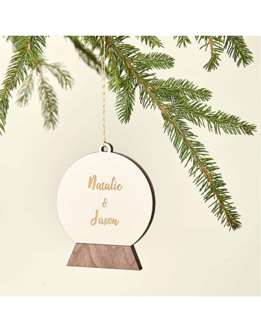 Couple's First Personalized Ornament