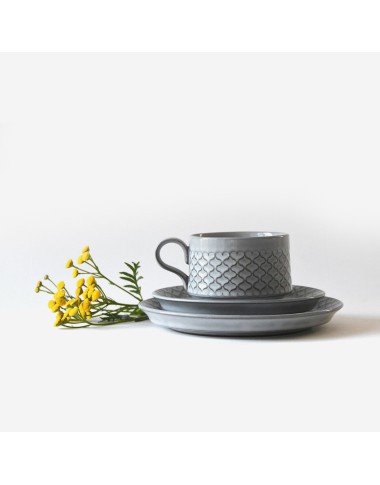 Quistgaard Cordial. Tea Cup Saucer and plate