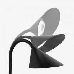 Unilux Black Sol Flexible LED 4 Watt Desk Lamp