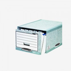 Bankers Box Blue/White Heavy Duty Maxi Storage Box
